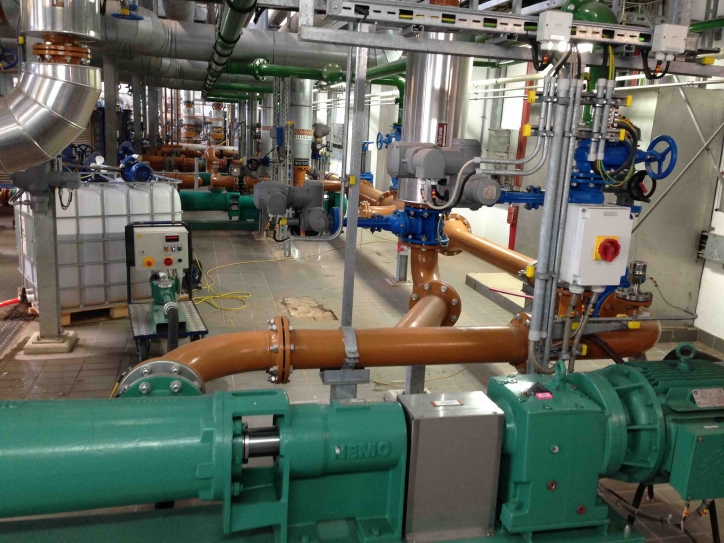 Experimental set up tracer